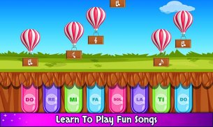 crianças aprendem piano - brinquedo musical screenshot 7