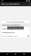 What is my email address? screenshot 2