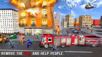 Fire Engine Truck Driving : Emergency Response screenshot 5