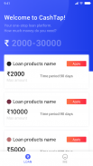 CashTap - Your One-Stop Loan Platform screenshot 0