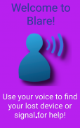 Blare—Find Lost Phone w/ Voice screenshot 0