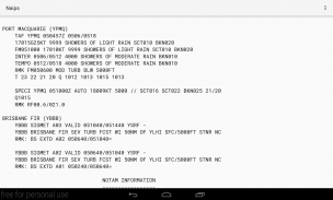 TrackDirect - NAIPS Briefing and Flight Planning screenshot 8