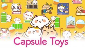 Battery widget Kansai Cats screenshot 3
