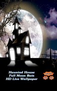 Haunted House Full Moon Bats screenshot 1