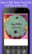 Name Birthday Cakes (Offline) screenshot 4