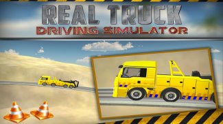 真正的卡车驾驶模拟器 Real Truck Sim 3D screenshot 9