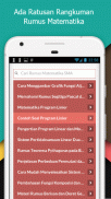 Rumus Matematika Lengkap screenshot 1