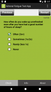 Adrenal Fatigue Test App screenshot 5