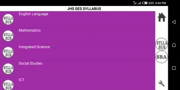 GES JHS Syllabus + SBA screenshot 1