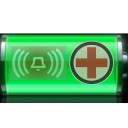 Battery Saver & Alarm Icon