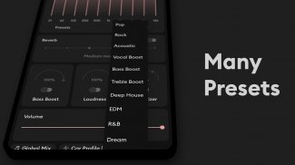Эквалайзер, усилитель басов screenshot 3