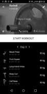 Barbell Home Workout screenshot 3