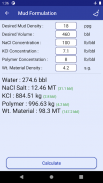 Drilling Fluids App screenshot 0