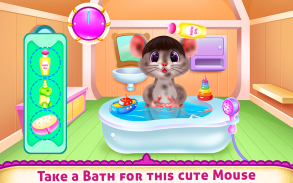 Cute Mouse Caring And Dressup screenshot 1