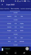 Copa America 2020 Fixture Notificaciones screenshot 3