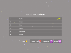 Epic Stickman - Physics Slow Motion- Fighting Game screenshot 8