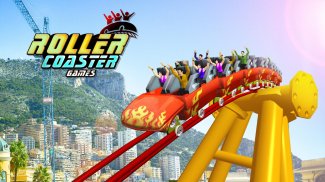 Rollercoaster: jogo de montanha russa rush