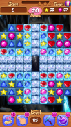 Crystal Insanity: Match 3 Jewel Garden screenshot 0