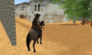 Западный ковбой Верховая езда Сим: Охотник за голо screenshot 0