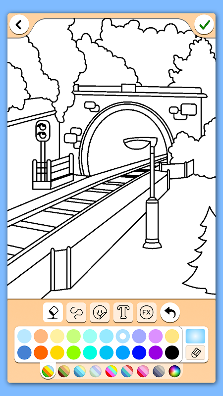 Download do APK de Spider Train Coloring book para Android