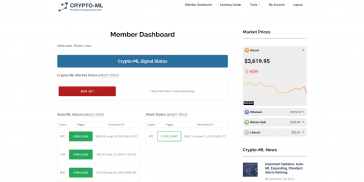 Crypto-ML - Machine Learning for Crypto Traders. screenshot 0