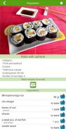 Sushi and roll recipes screenshot 3