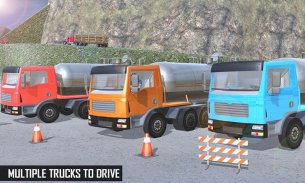 Oil Tanker Transporter Truck Driving Games screenshot 7