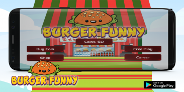 Burger Funny: Cook, Prepare Hamburgers Bar screenshot 3