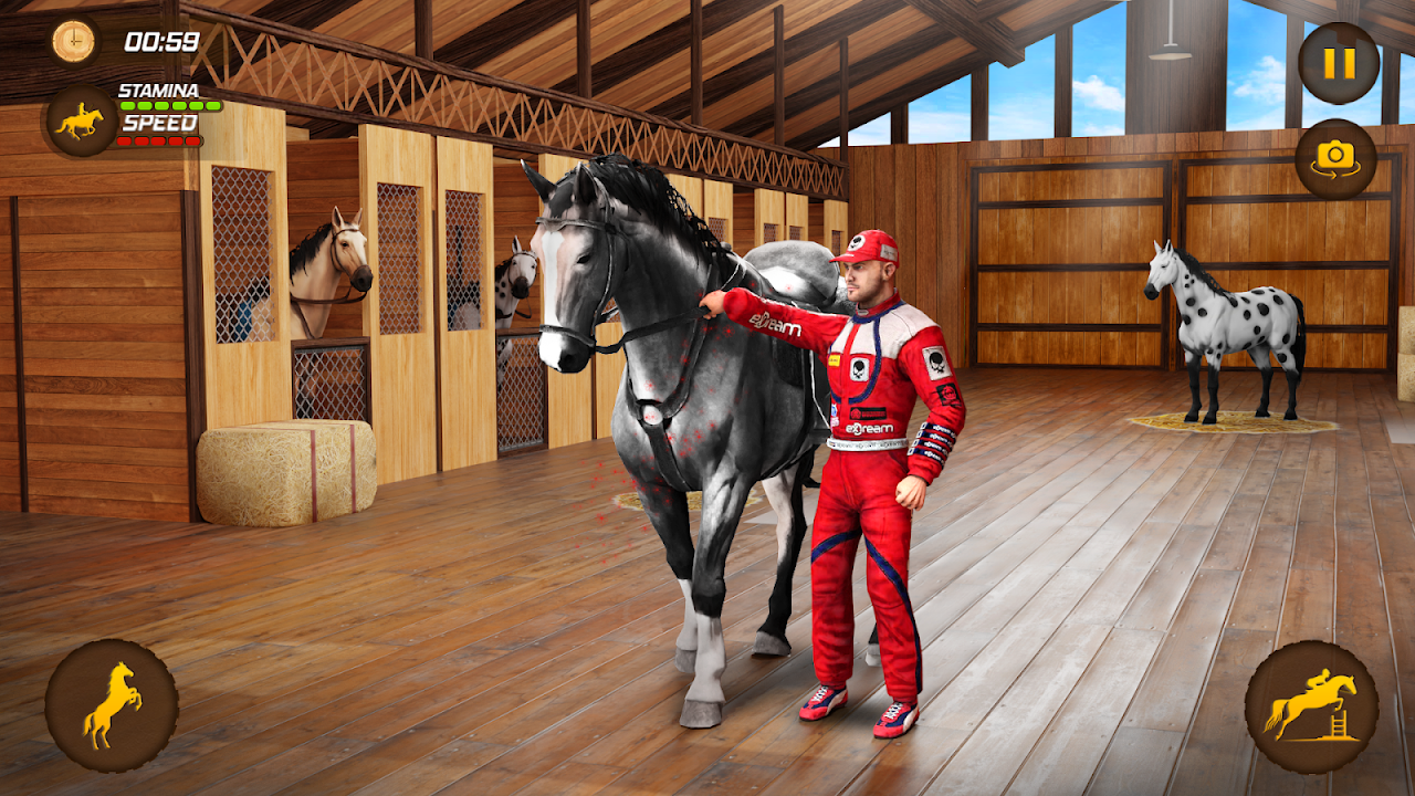 Jogo de corrida de cavalos versão móvel andróide iOS apk baixar