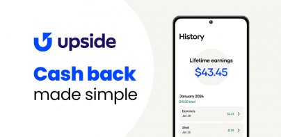 Upside: Cash Back Fuel Rewards