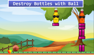 Bottle Shooting Hit Ball Down screenshot 5