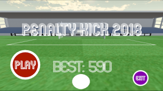 3D Tir de Pénalité 2018 - jeu gratuit de football screenshot 2