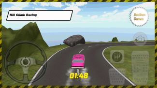 Farming Pink Hill climb Racing screenshot 2