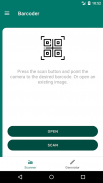 Barcoder - scan & generate a barcode screenshot 0