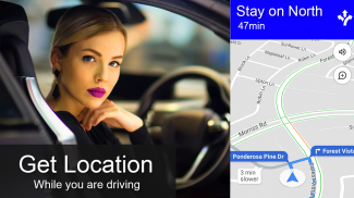 GPS-навигация: дорожные карты вождения направления screenshot 4