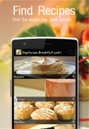 Vegetarian Recipes App screenshot 3