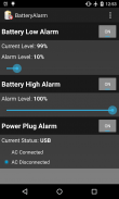 Battery Alarm screenshot 1