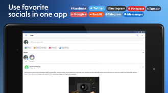 Maki: Facebook, Twitter & more socials in one app screenshot 6