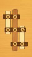 पेंच पहेली: लकड़ी का फास्टनर screenshot 12