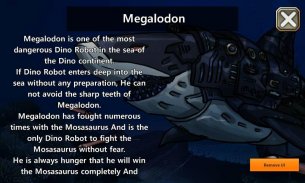 Dino Robot - Megalodon : Dinosaur game screenshot 4