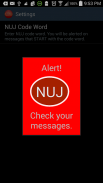 NUJ - Text Message SMS Alert screenshot 4