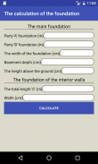 The calculation of foundation screenshot 1