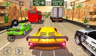 Racing in Highway Car 2018: City Traffic Top Racer screenshot 0