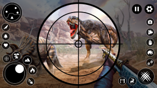 Real Dinosaur Hunting Gun Game screenshot 0