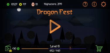 Dragon Fest : Endless Relaxing Flight screenshot 5