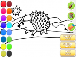 बच्चों जानवर के लिए रंग पुस्तक screenshot 4