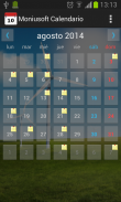 Moniusoft Calendario screenshot 2