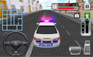 polícia car condutor screenshot 1