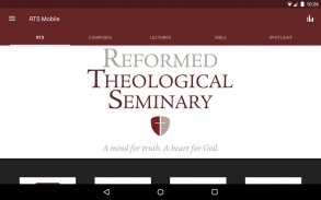 Reformed Theological Seminary screenshot 6