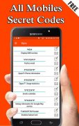 Secret Codes for Phones : Mobile Master Codes screenshot 0